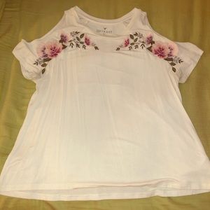 Super soft AE, off-shoulder blouse!